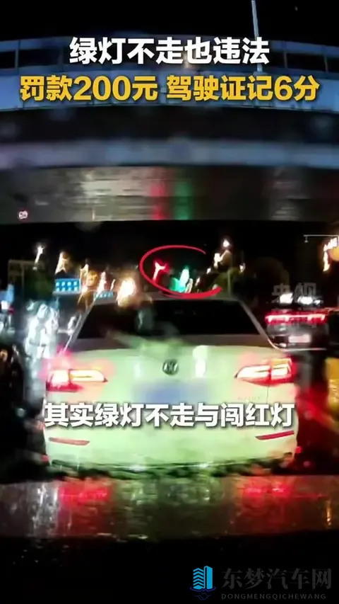 绿灯不走也违法!罚200记6分,这次终于治住了“路霸式拖延”-3