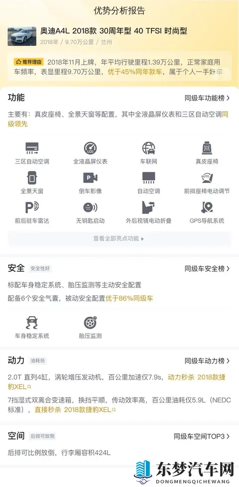 一手奥迪A4L，9万公里，家用代步好选择？-1