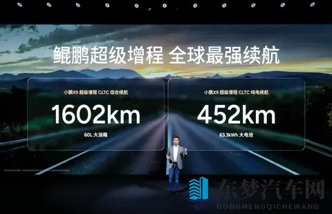 小鹏X9超级增程预售35万起，纯电续航452km，油耗同级最低！-1