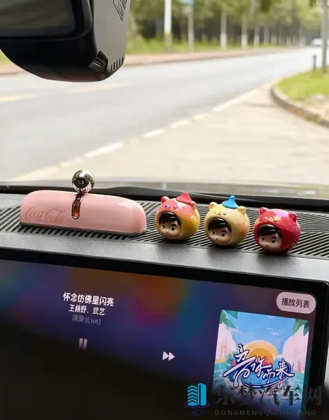 听说车里放点粉色会提升幸福感…🥰-3