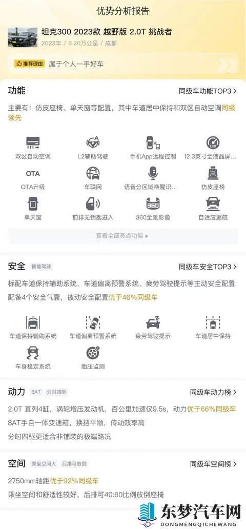 14万拿下硬派越野新选择，准新坦克300挑战者！-2