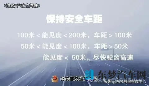 大雾天气如何安全驾驶?这份雾天行车秘籍请收好-3
