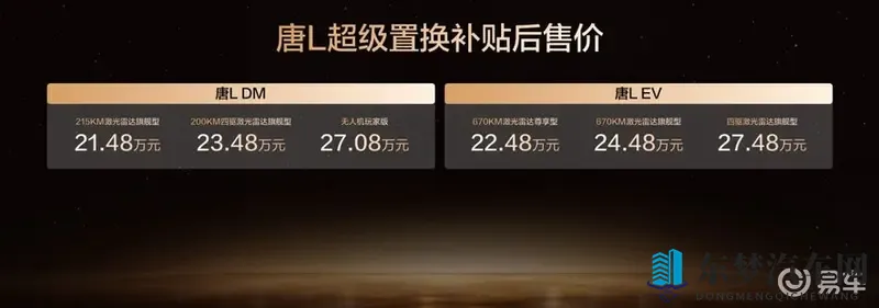 OTA进阶+新车色发布，唐L置换补贴后2148万起售